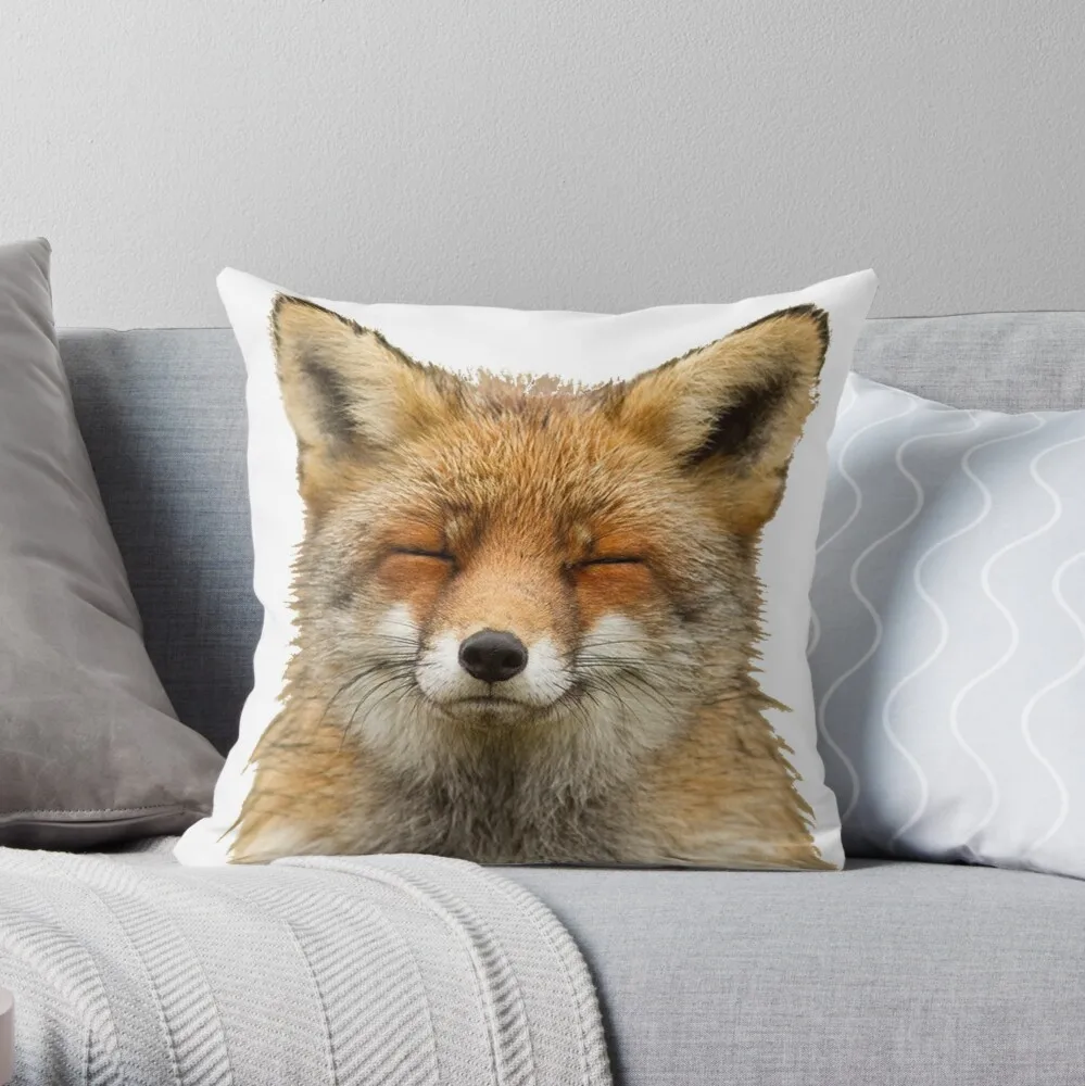 

Cute Fox Throw Pillow Pillowcase Cushion Cover Home Decorative Sofa Pillow Cover Cushion Cover 40x40cm 45x45cm