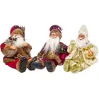 Рождественская сидячая кукла Санта-Клауса, Рождественская кукла, Рождественское украшение, Детская кукла, подарок для детей, украшение для дома