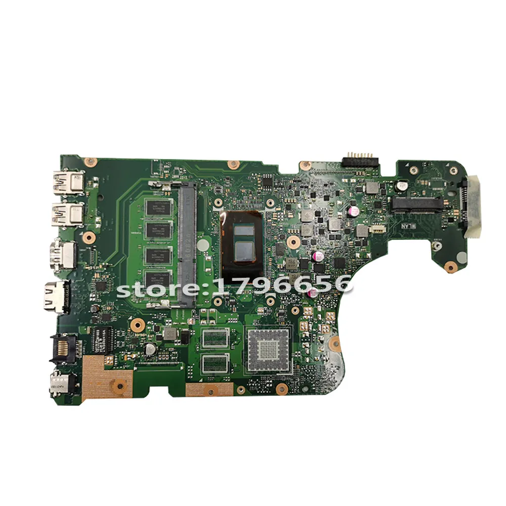 X555UA материнская плата I7 6500U 4 Гб ОЗУ для For Asus X555 X555U X555UB ноутбука плата|Материнские