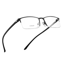 fashion square eye glasses frame men women optical titanium alloy eyeglasses myopia prescription spectacles clear lenses eyewear