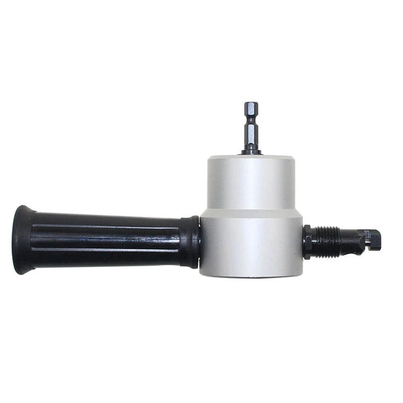 Big deal 360 Degree Rotary Metal Cutting Double Head Sheet Saw Cutter Tool Drill Attachment Free Nibbler Meta | Инструменты