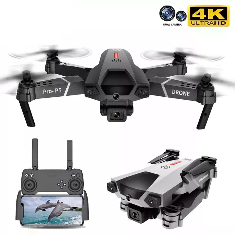 Фото P5 Drone Professional 4K Dual HD Camera Aerial With Photography Infrared Obstacle Avoidance Followers Quadcopter Toy For Boy Игрушки и P5 Drone Professional 4K Dual HD Camera Aerial With Photography Infrared Obstacle Avoidance Followers Quadcopter Toy For Boy Игрушки и