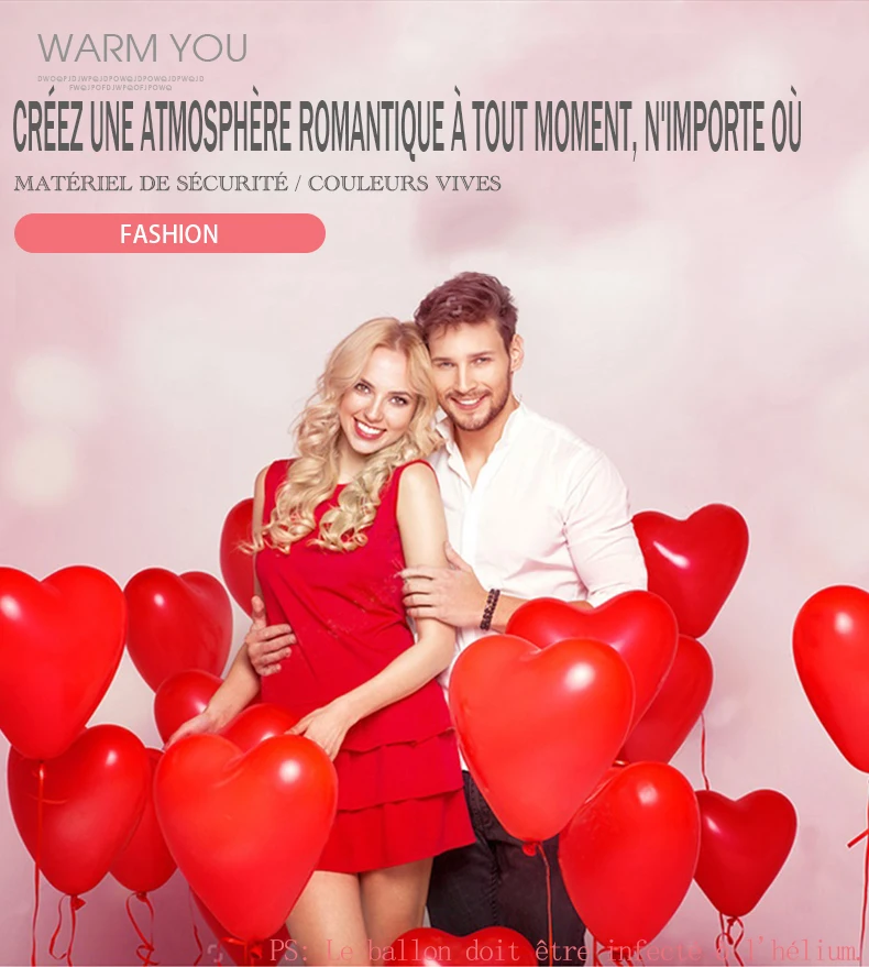 10 дюймов 10, 6 штук в партии, décoration de mariage mariée по être anniversa joyeux anniversaire Кер Амур баллоны шары chaud