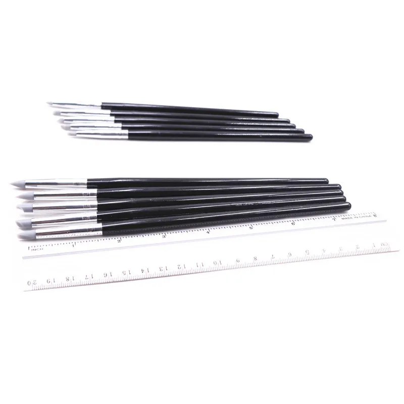 5 шт. зубов силикон обработка ручка композитный Небольшие домашние тапочки с