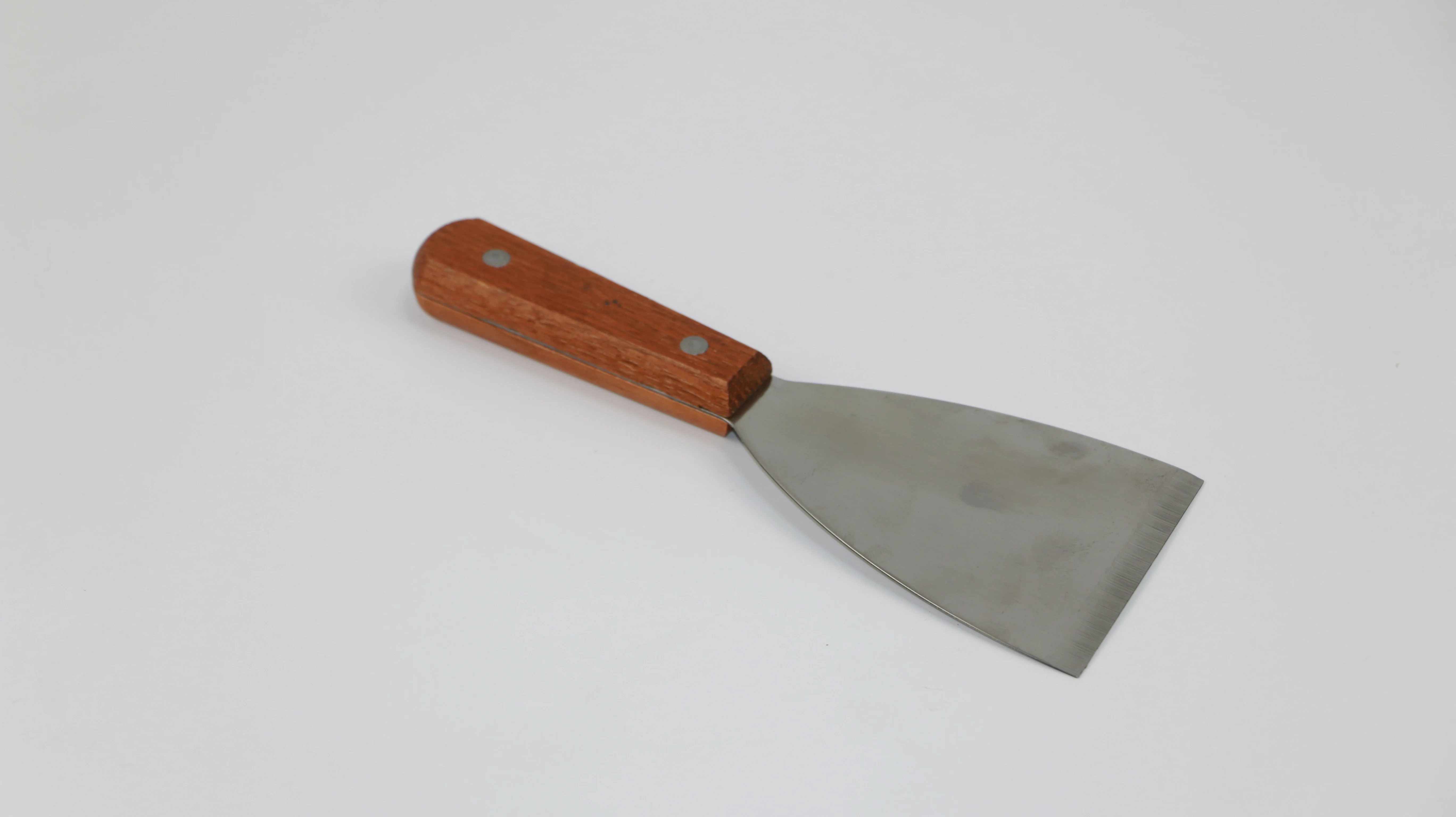 Hmroovom кухонная лопатка деревянная ручка лезвие из нержавеющей стали железная