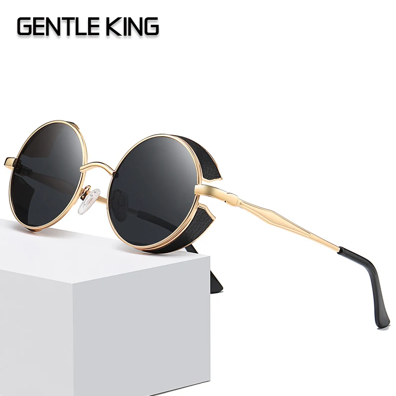 

GENTLE KING Punk Classic Polarized Driving Sunglass Fashion Women High Quality UV400 Designer sun Glasses With Original Box