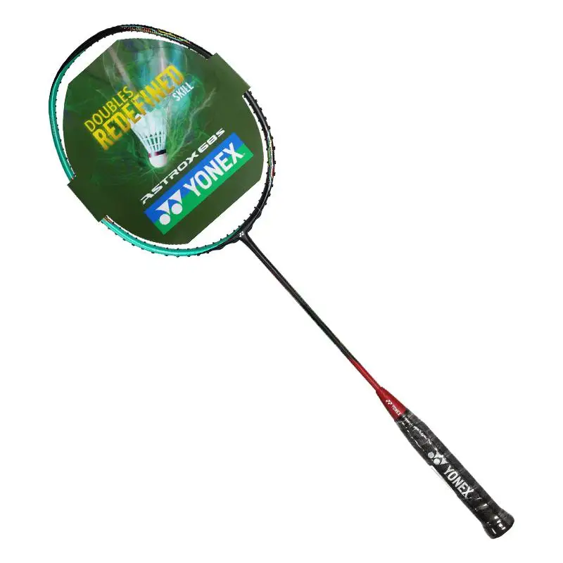 Подлинная Yonex Astrox 68d 68s двойной ракетка для бадминтона Yy 4 супер свет от полного углеродного волокна ракетка с натянутым - Цвет: 68s