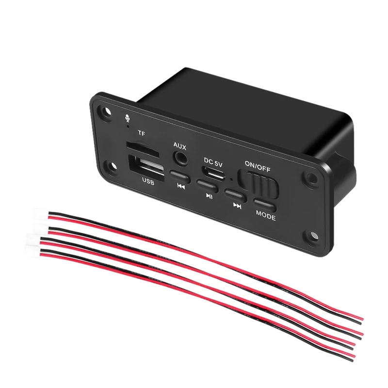 Hands-Free MP3 плеер декодер плата 2x3 Вт усилитель DC 5 в WMA беспроводной Bluetooth 0 o модуль USB