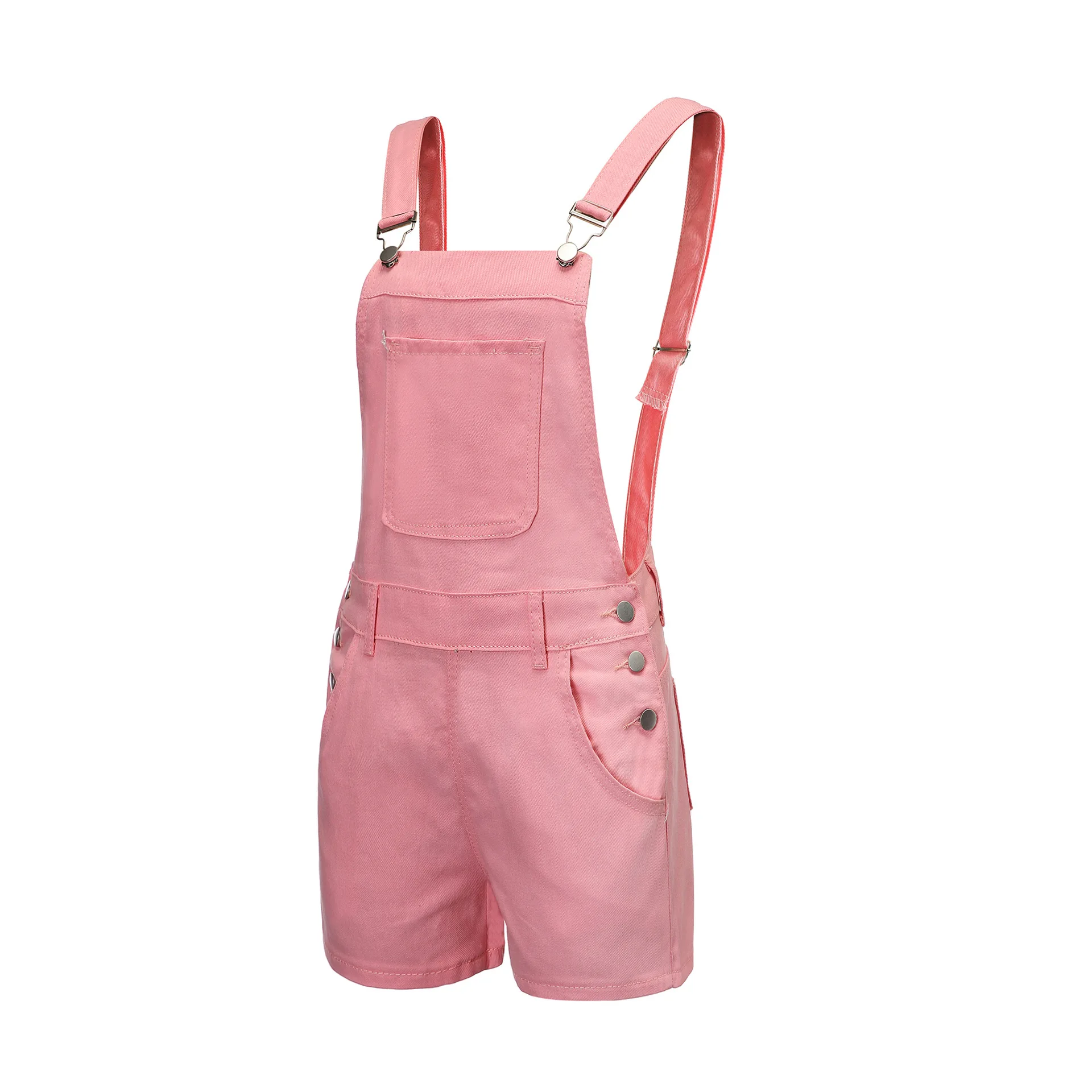 

New Summer Women's Clothing Pants Summer Rompers bodysuits Shoulder strap ripped denim jumpsuit women's casual pants 6 colors