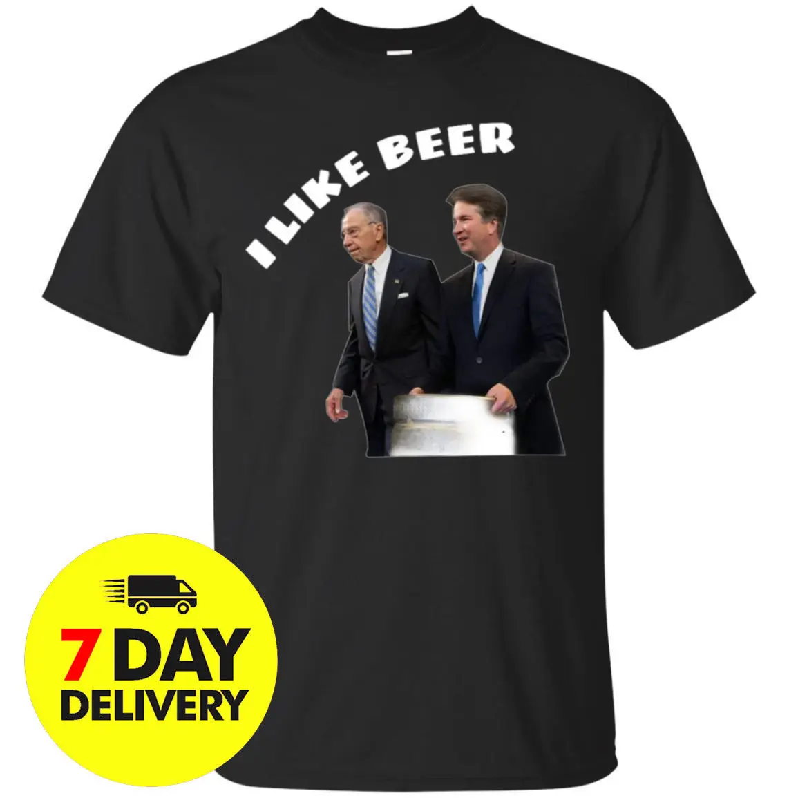 Черная футболка-I Like Beer Judge Kavanaugh все еще Мужская футболка классная Повседневная