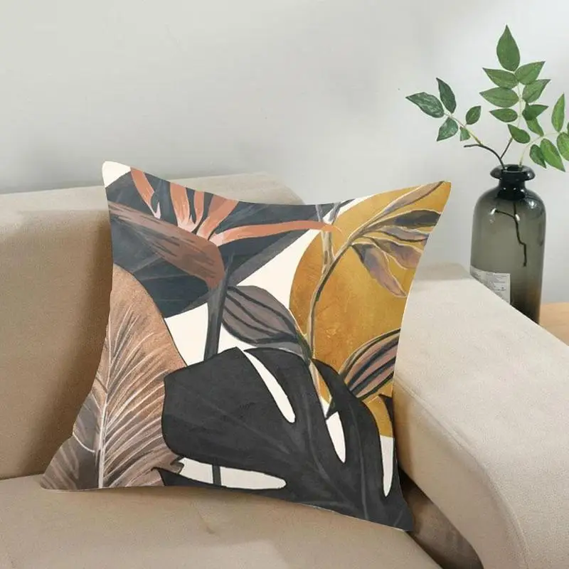 

Fashion Style Simple Decorative Sofa Throw Pillows Swear Bed Sofa Modern Home Sofa Car Decorative Cushion Pillowcase 45x45cm