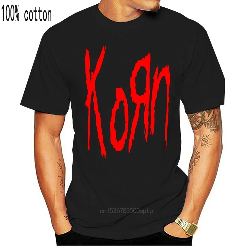 

New KORN MEN CLASSIC LOGO HEAVY T-SHIRT