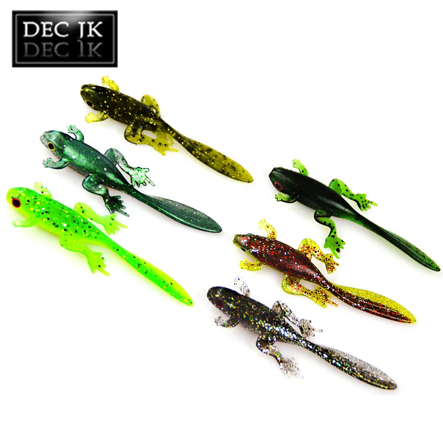 Искусственные приманки для рыбалки 6 шт. приманка из червей 70 мм мягкая