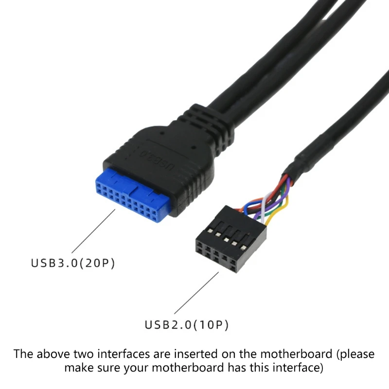 Передний чехол панель USB3.0 + H D аудио разъем порты I/O плата Внутренний провод |