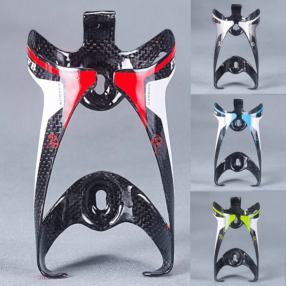 

FCFB Full 3k Carbon Fiber Water Bottle Holder Bicycle Bottles Cage Bike Parts Cycling Accessories