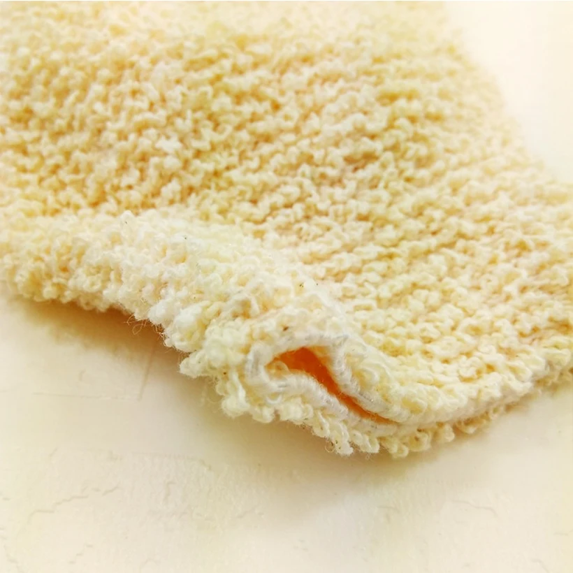 Массажные перчатки FEIXIANG из натуральной люфы для ванны массажер тела щетина щетка