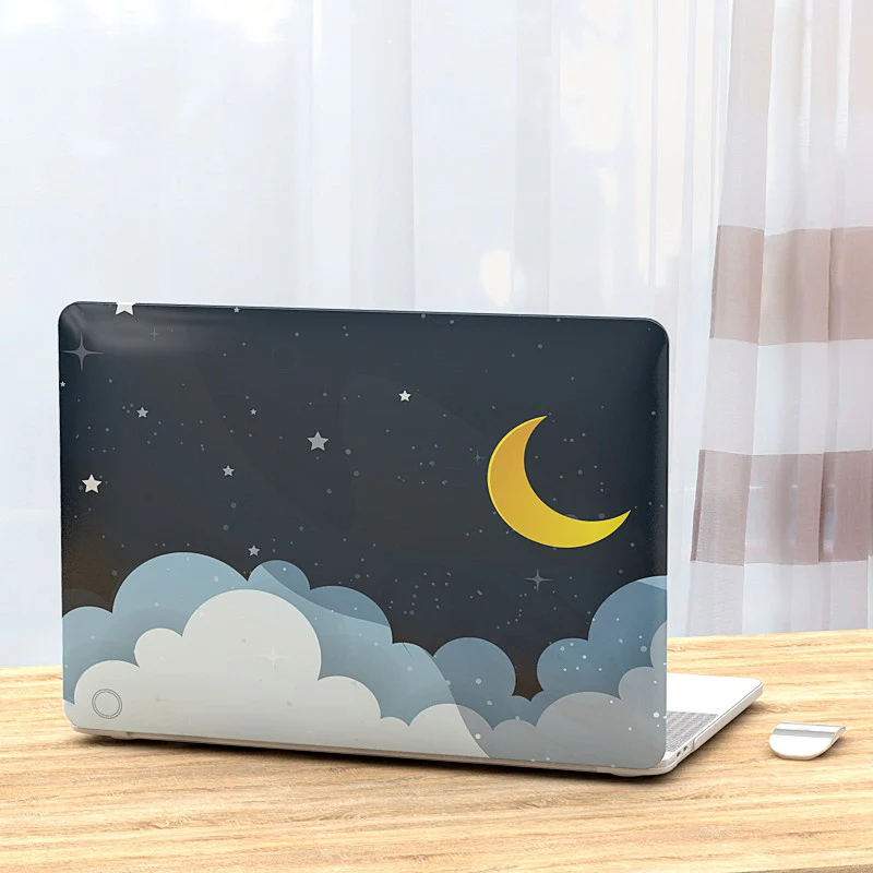 чехол с аниме небом для ноутб