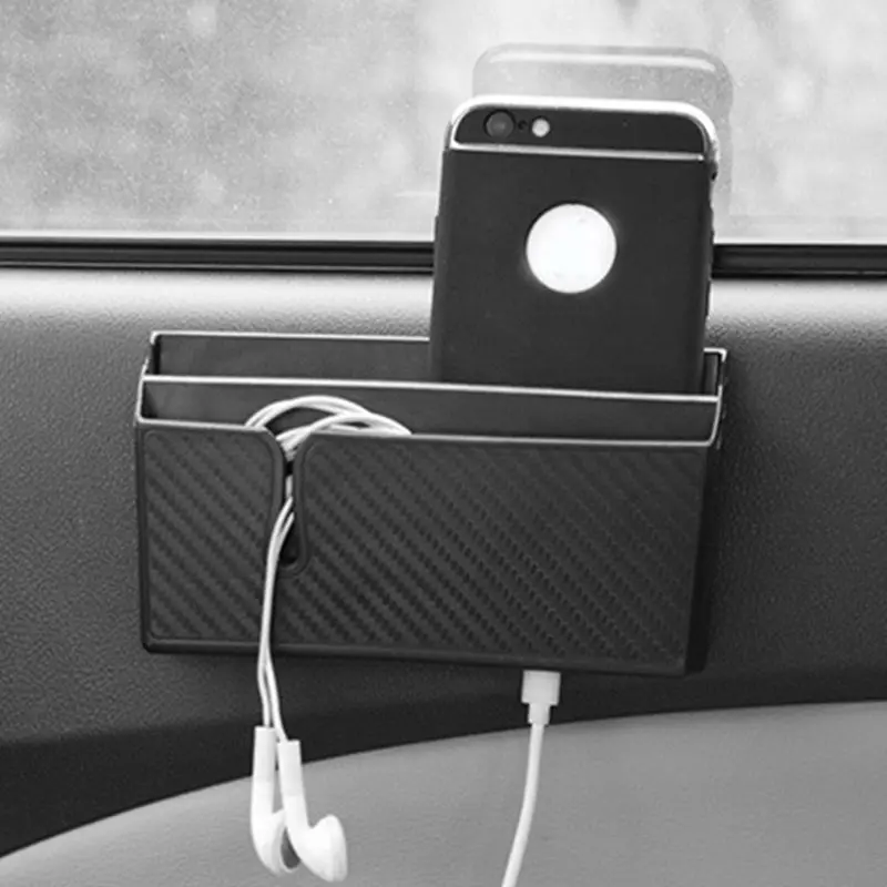 

Multifunctional Car Phone Holder Organizer Filler Multi-frame Storage Box Decor