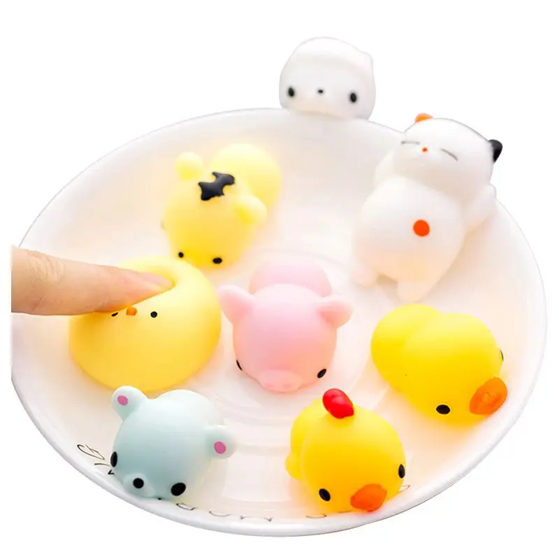 

Squishy Toy Cute Animal Antistress Ball Squeeze Mochi Rising Toys Abreact Soft Sticky Squishi Stress Relief Fake Toys Funny Gift