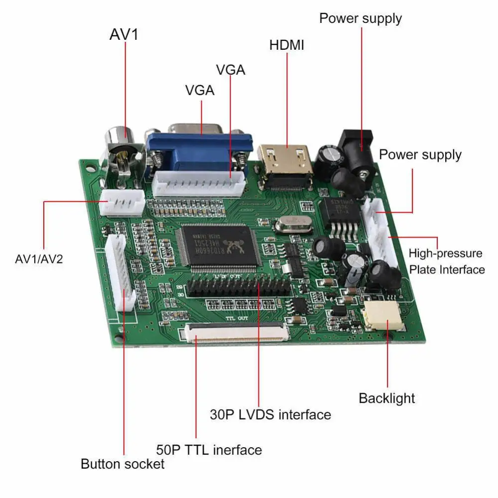 7 дюймов &quotЖК дисплей Дисплей из за цветопередачи монитора Экран от ulanzi +