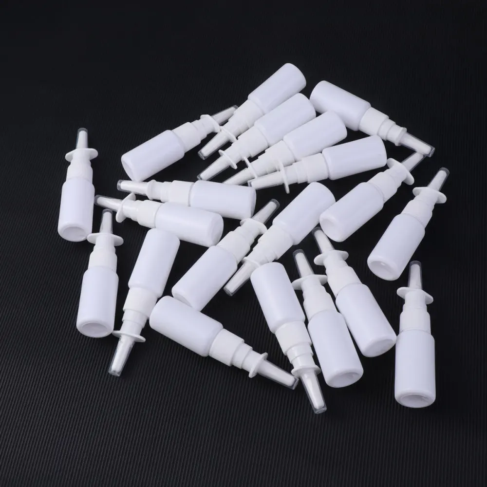 

20pcs Direct Injection Bottle Portable Nasal Sprayer Bottle Refillable Fine Mist Empty Spray Bottles (10ML)