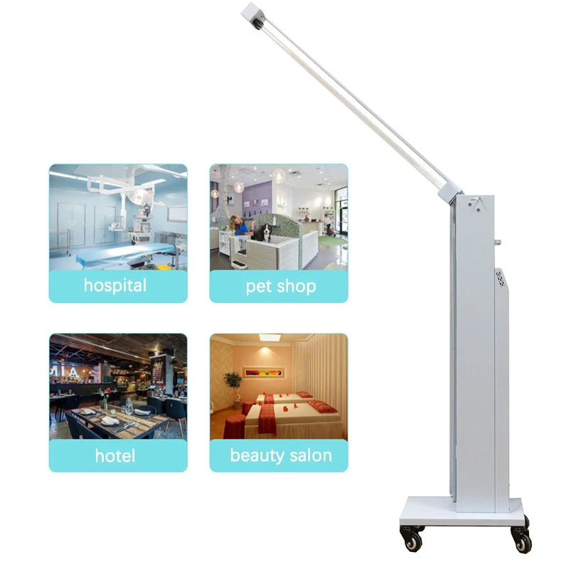 

Quartz UVC Germicidal Lamp Disinfecting Mobile Sanitizing Lamps Classroom High Power Ozone UV Sterlizer Ultraviolet Light