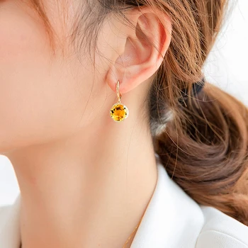 Pure Gold Earring - Diamond Trendy Jewelry 3