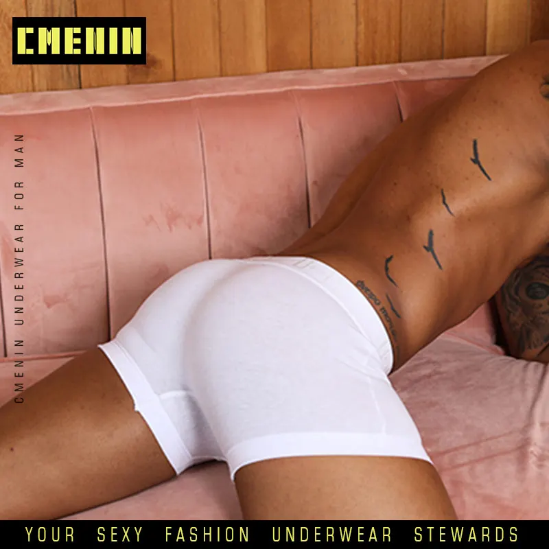 Мужские дышащие трусы-боксеры OR210 удобные хлопковые трусы для мужчин нижнее