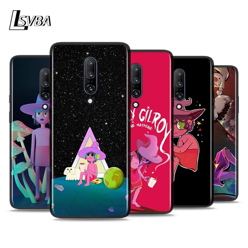 

Silicone Black Cover Cartoon Midnights Gospels For OnePlus 5T 6 6T 7T 7 7 8 Pro Phone Case Shell Coque