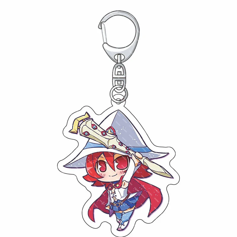 Брелок для ключей с маленькой ведьмой академией мужской женский мультяшный