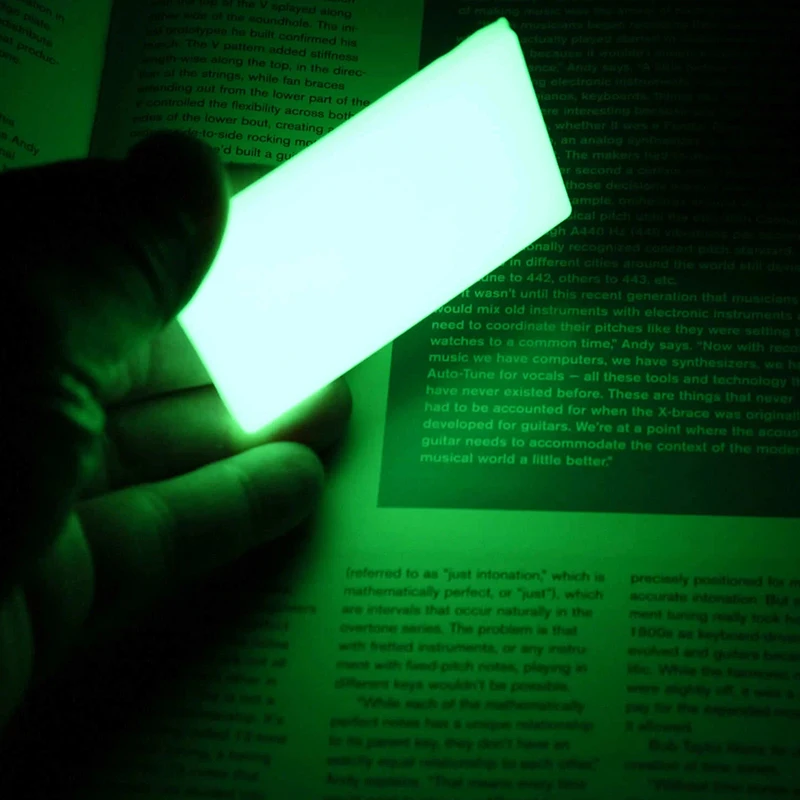 TEC Accessories Glow in the Dark Guiding Light Embrite BEACON Morale Tough Patch Universal Marker