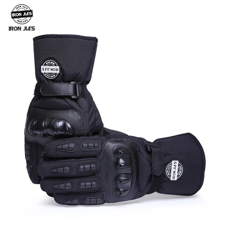 Мото-перчатки зима теплая водонепроницаемый ветрозащитный защитные перчатки 100%