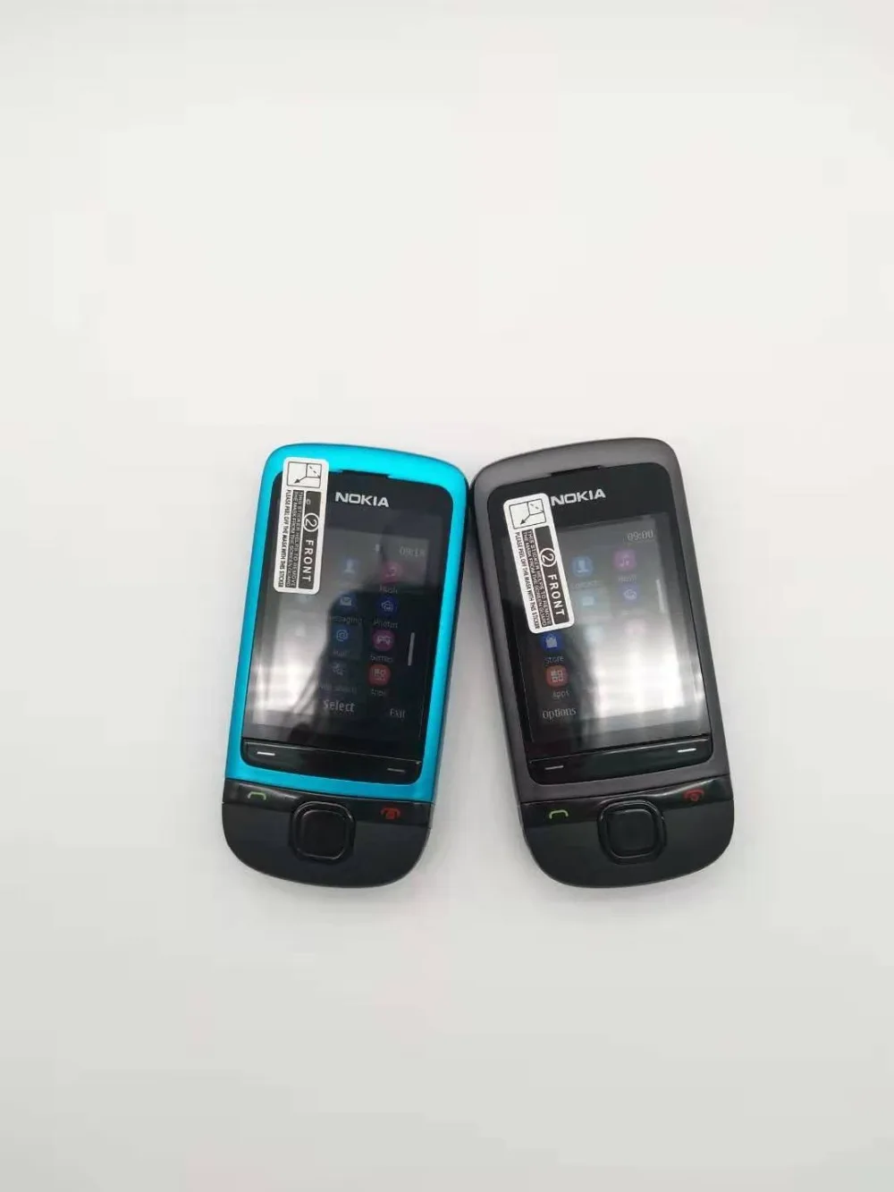 C2-05 разблокированный Nokia C2-05 слайд сотовый телефон Bluetooth Восстановленный