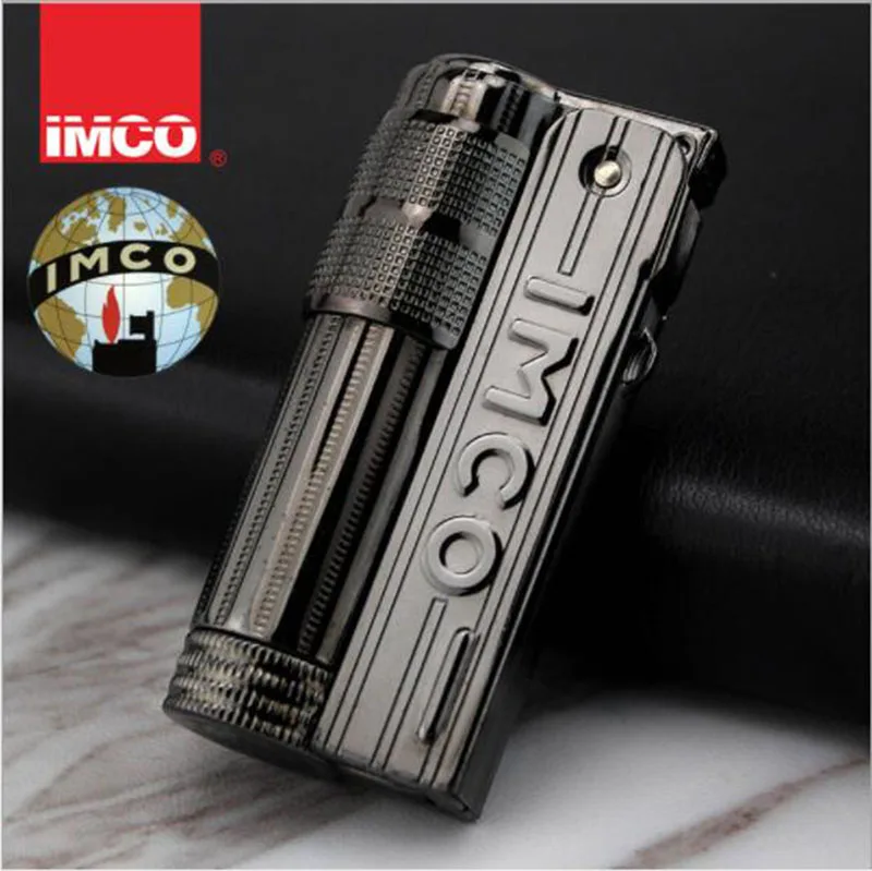 Оригинал Австрия имко Ретро Зажигалка кремниевого типа нержавеющая сталь