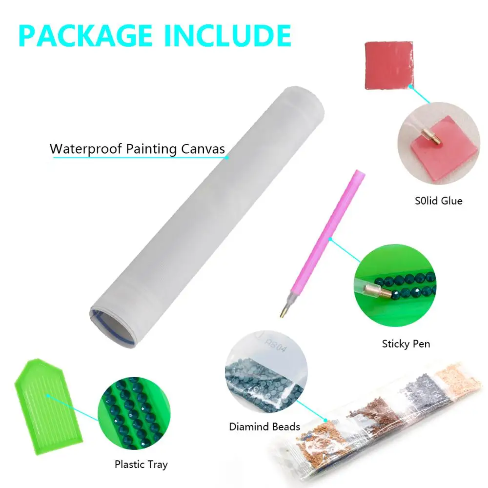 5D &quotсделай сам&quot с большими кругами алмазов Картина Закат Алмазная вышивка