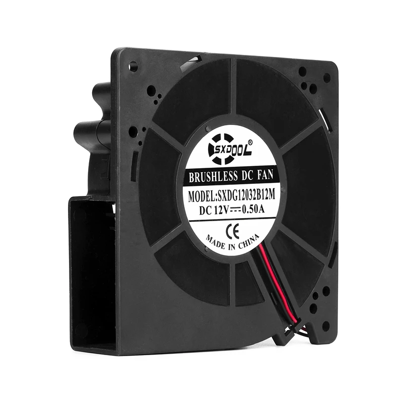 Двойная модель 120 мм SXDOOL 2Pin 4 7 дюйма 7x120x32 12 см DC В А Компьютерный Вентилятор