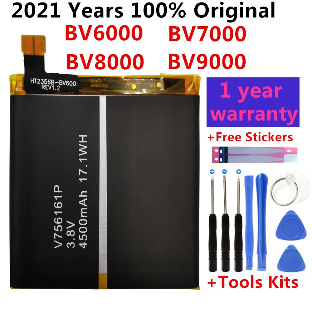 

100% Original New Battery For Blackview BV6000 BV6000S BV7000 BV8000 BV9000 Pro Batterie Bateria Phone batteries +Free Tools