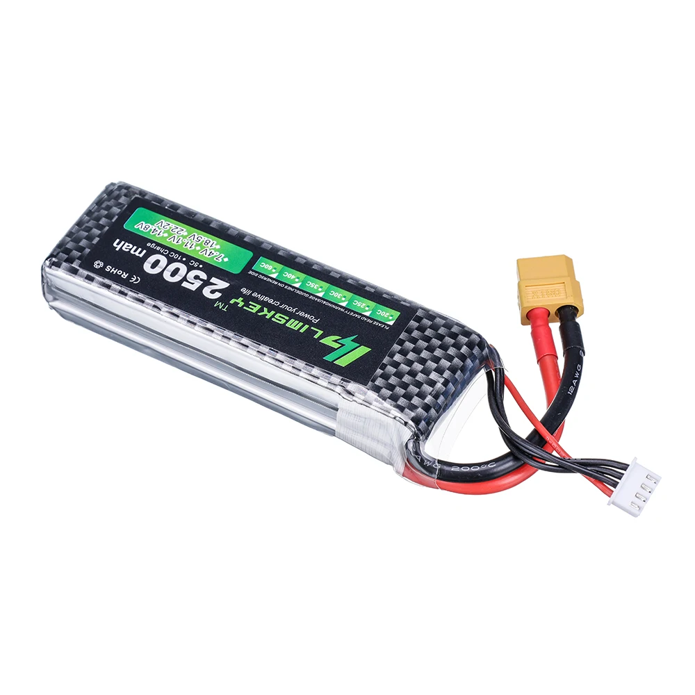 Аккумулятор 3 шт./лот 3S 11 1 В 2500 мАч 40C LiPo аккумуляторная батарея XT60/T/JST/EC5 для