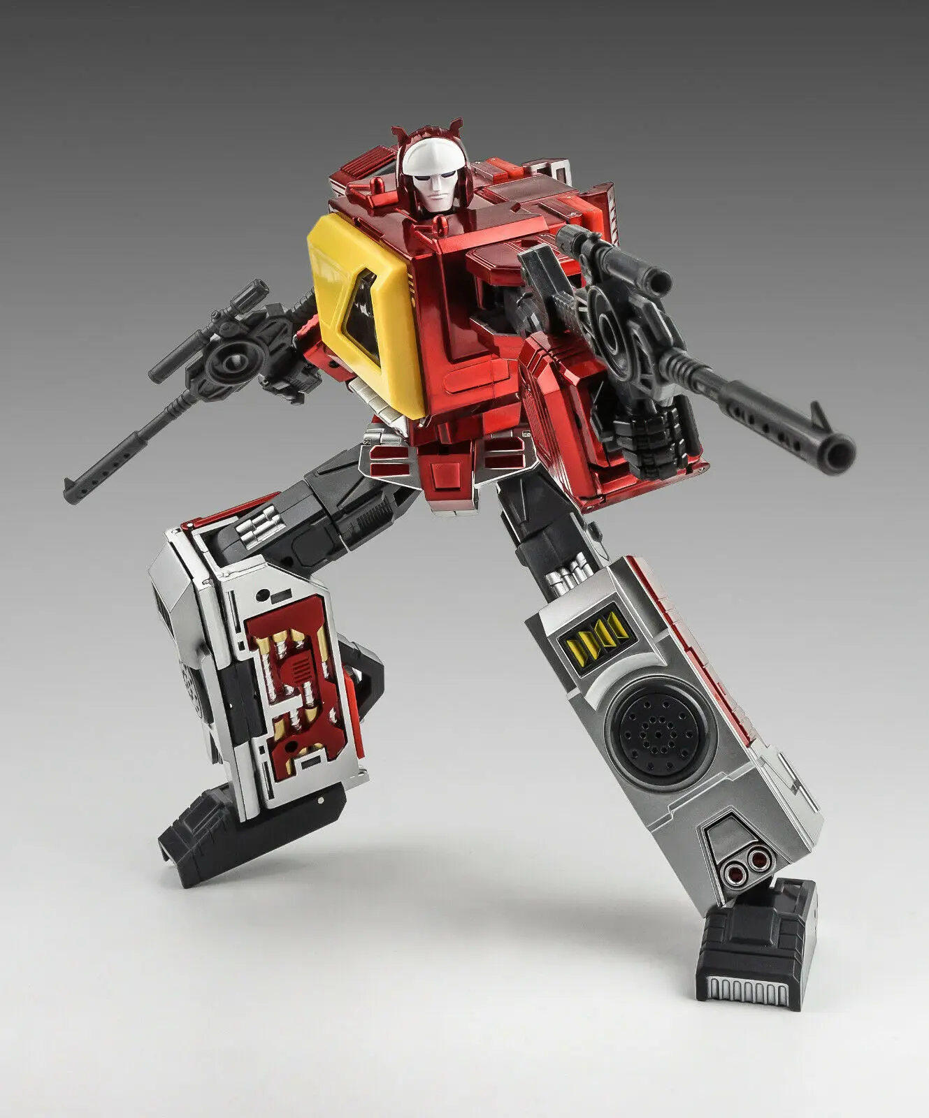 

IN STOCK Transformation KFC Toys Transistor MP Blaster Metal Color Reissue