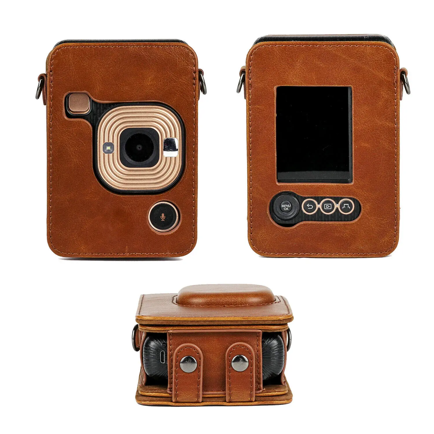 Для Fujifilm Instax Mini Liplay Hybird сумка для камеры с мгновенной пленкой чехол из