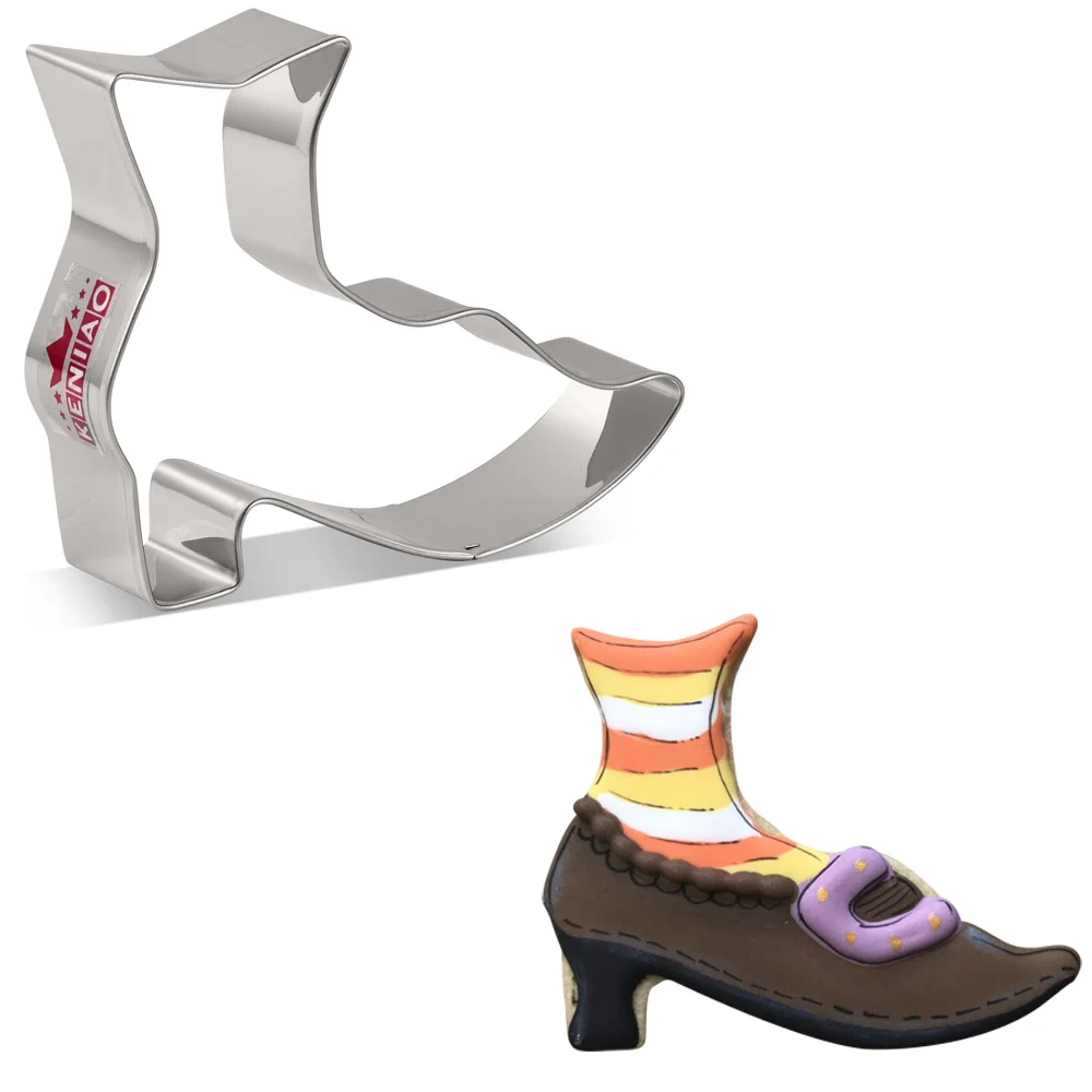 Нож для печенья KENIAO Witch's Shoes хэллоуивечерние 9 4x7 8 см нож