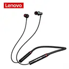 Беспроводная Bluetooth-гарнитура Lenovo HE05X, водонепроницаемые спортивные наушники с магнитной застежкой на шею, Hifi-наушники с шумоподавлением