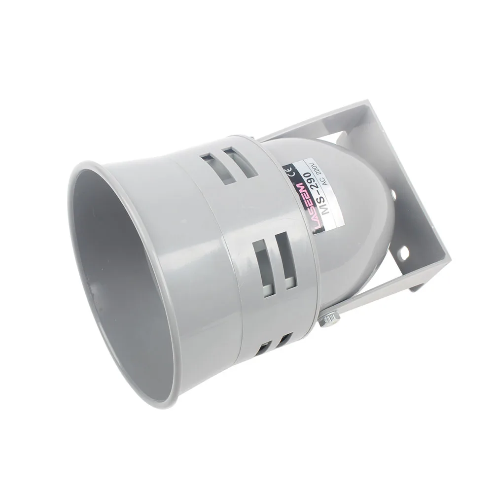 Красная пластиковая мини сирена для двигателя 12 в пост. Тока 24 220 В 110 переменного