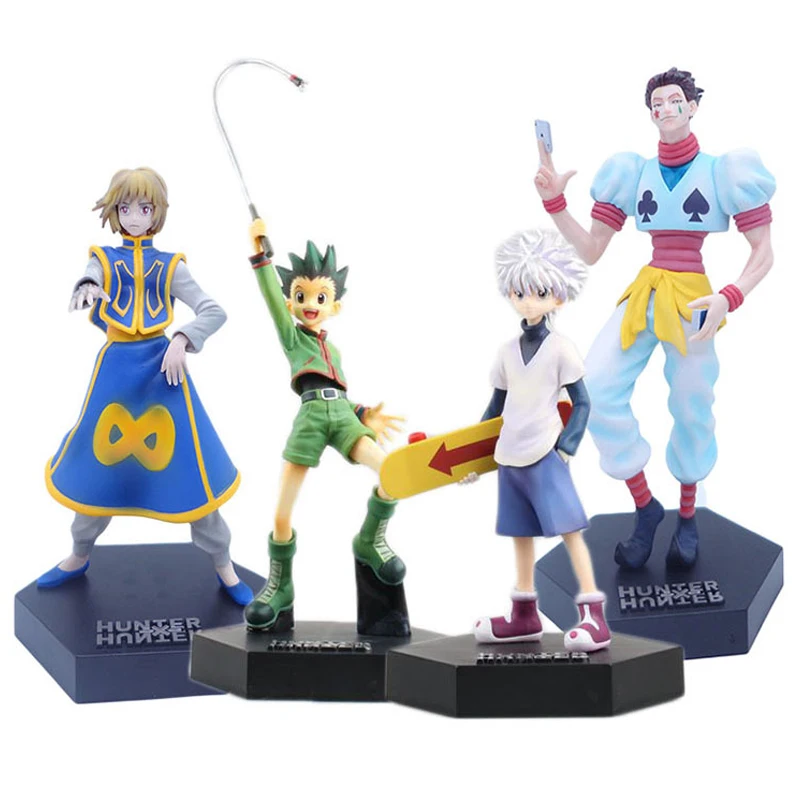 Короткая футболка с героями из японского аниме Hunter X Killua Zoldyck Сапожки в стиле Гон