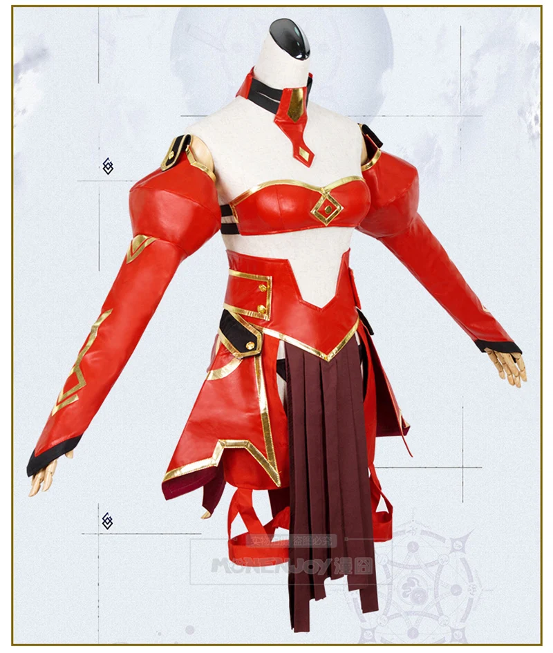 Женский карнавальный костюм FGO Fate/Apocrypha Mordred вечерние костюмы из искусственной