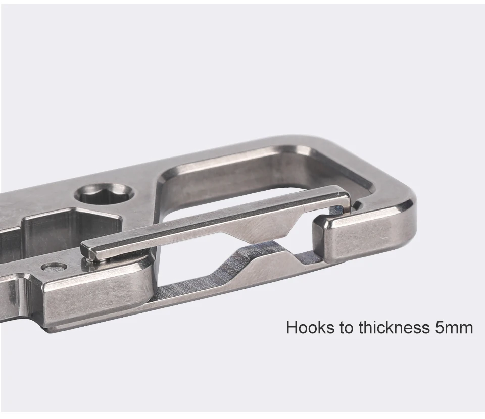 Титановая Пряжка Tiartisan для альпинизма быстрая подвесная титановая металлическая