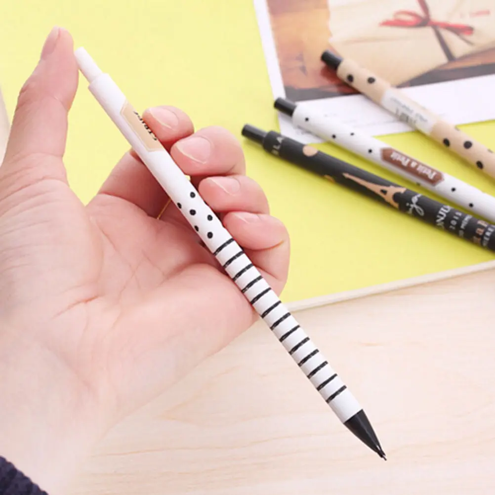 1 шт милые миленькие в японском стиле (Каваий чернила: черный зеленый розовый 0 5 мм