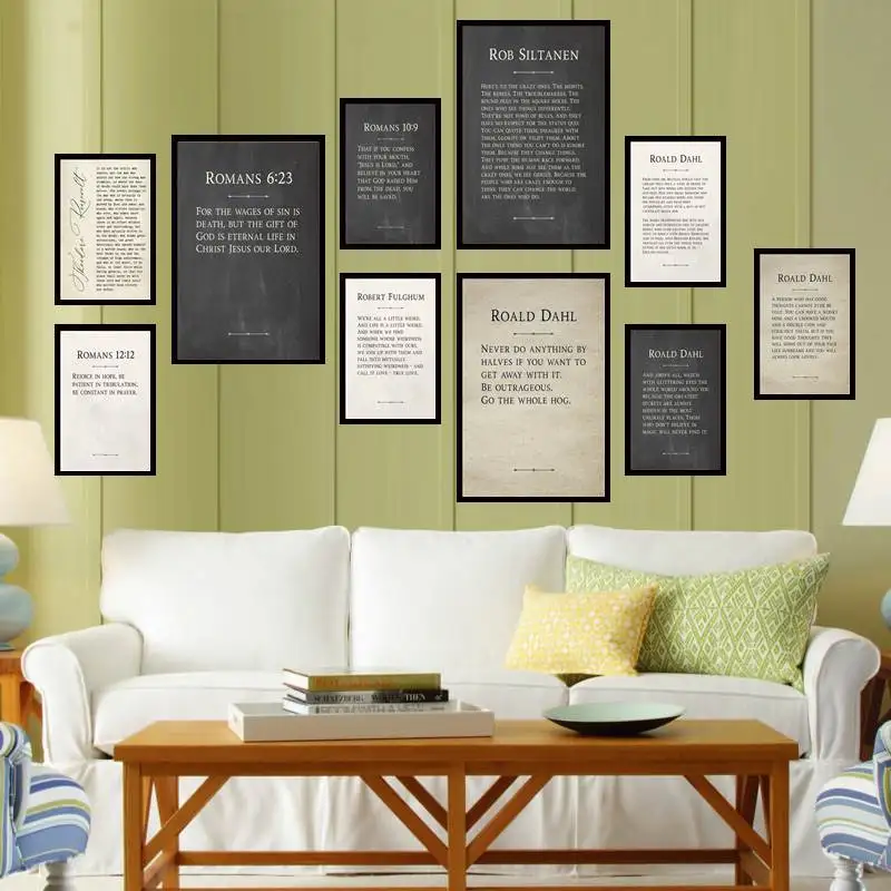 

Roald Dahl A Person Poster Wall Art Picture Home Decor