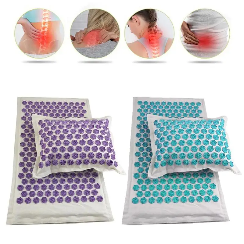 Многофункциональный Лотос Массажер для акупрессуры Подушка Релаксация