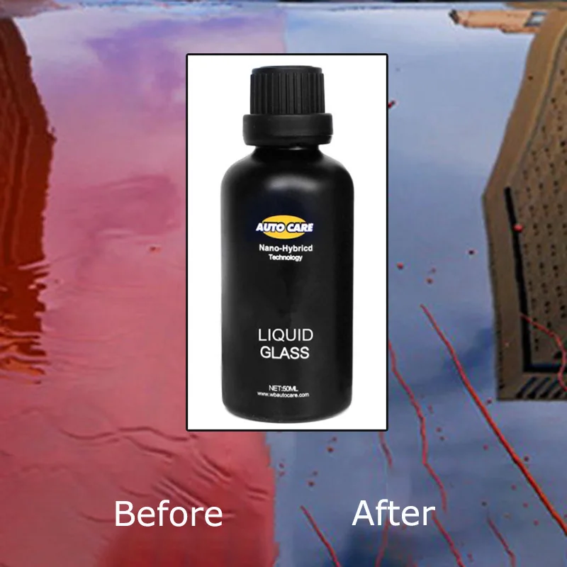 

9H Glass Coating Liquid Car Set Nano Hydrophobic Glass Crystal Anti Icing 50ml